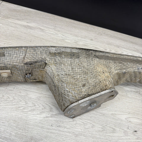 01-06 BMW E46 M3 Front Bumper Rebar Reinforcement Beam *Hairline Crack