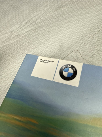 OEM 01-06 BMW E46 M3 CONVERTIBLE OWNERS MANUAL BOOK BOOKLET POUCH