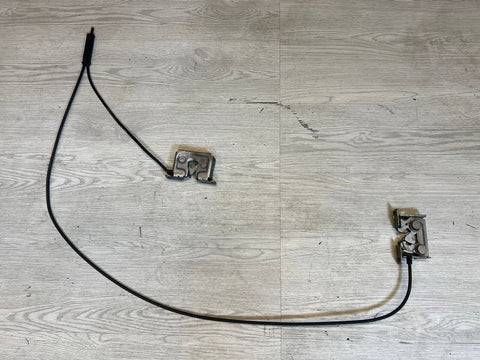 01-06 BMW E90 E92 E93 M3 HOOD LATCHES ACTUATORS OEM KIT SET RELEASE CABLES