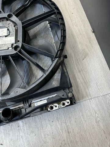 07-13 OEM BMW E88 E90 E92 N54 N55 Engine Radiator Cooler Cooling Auxiliary Fan