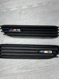 01-06 BMW E46 M3 Left Right Fender Vent Grilles Grills Trims Matte Black