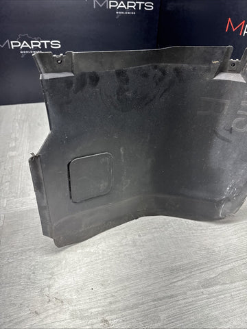 BMW E46 M3 Front Wheel Housing Fender Right Splash Shield Guard *Cracked*