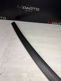 08-13 BMW E92 E93 M3 Front Right Door Carbon Leather Interior Strip Trim OEM