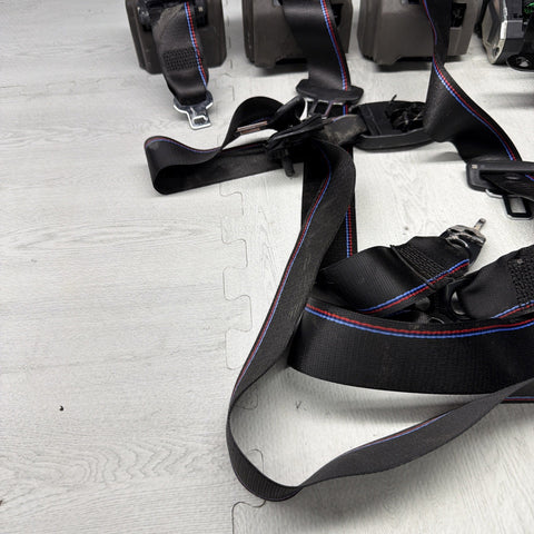 BMW 21-26 G80 G82 M3 M4 Front Rear Seat Belts Seatbelts 72118097752 *Notes*
