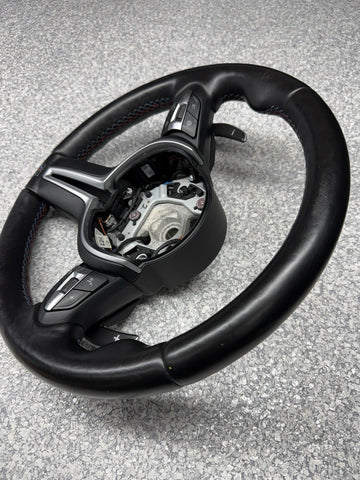 BMW Steering Wheel 15-20 F80 F82 F83 M3 M4 Stock Factory DCT Complete