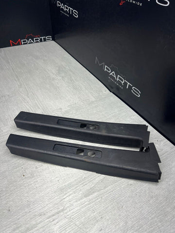 94-99 BMW E36 COUPE 318I 323I 325I M3 B PILLARS TRIMS BLACK