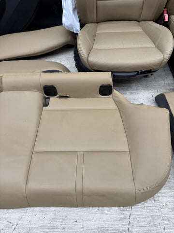 BMW 08-11 E90 M3 Sedan Interior Seats & Panels Leather Bamboo 48k Miles