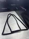 BMW 94-99 E36 325 328 M3 Coupe Panel Window Seals Black Quarter Rear