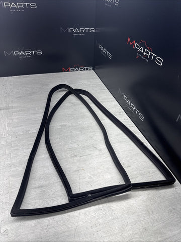 BMW 94-99 E36 325 328 M3 Coupe Panel Window Seals Black Quarter Rear