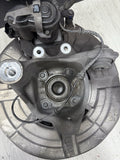 BMW 13-16 F10 M5 REAR RIGHT KNUCKLE HUB SPINDLE + ROTOR + CALIPER 34212284434