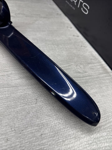 01-06 BMW E46 M3 Convertible Trunk Lid Grip Key Deck Handle Blue *2 Broken Tabs*