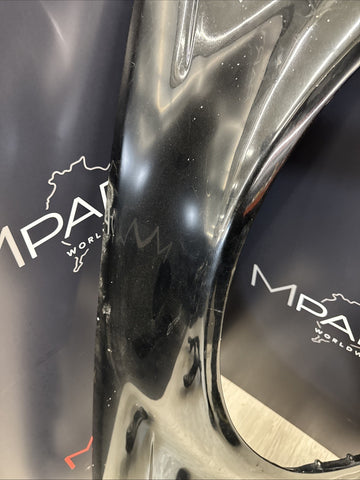 01-06 BMW E46 M3 Right Passenger Fender Carbon Black Painted *Ding*