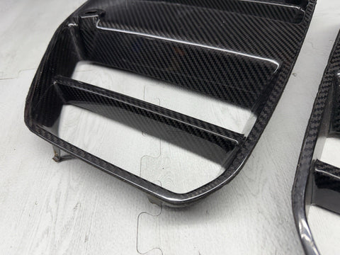 21-26 BMW G80 G82 G83 M3 M4 FRONT BUMPER KIDNEY CENTER GRILLE GRILL CARBON FIBER
