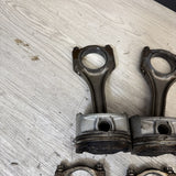 1996-2000 BMW S52 Engine Piston and Connecting Rod Set of 6 E36 M3 Z3M OEM