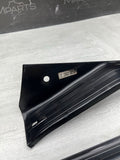 OEM BMW E36 M3 Sedan Front & Rear Left Right Door Sill Trim Cover Set Black