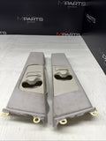 BMW B Pillars Cover Coupe Left Right E46 323Ci 325Ci 328Ci 330Ci M3 Gray Grey