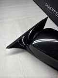 13-16 BMW F10 M5 LEFT DRIVER SIDE MIRROR NO CAMERA NO GLASS SAPPHIRE BLACK OEM