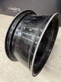 Porsche Taycan 96795 66158 OEM Wheel Rim 21x9.5 Front Gloss Black *Curbed