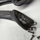 96-02 BMW Z3M Front Passenger Driver Door Card Handles Arm Trims Leather Black