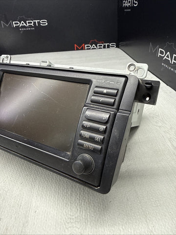 BMW 01-06 E46 M3 GPS NAVIGATION DISPLAY UNIT SCREEN 65526934410 OEM *PIXELS