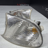 02-06 BMW E46 325 328 M3 Clear Corner Lights Tail Lamps 6919651 6919652 *Notes*