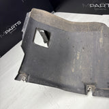 OEM BMW E46 M3 Front Left Splash Shield + Temp Sensors Guard *Cracked