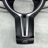 GENUINE BMW STEERING WHEEL TRIM COVER F87 F80 F82 F83 M3 M4 DCT