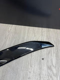 21-26 BMW G82 M4 Coupe Rear Trunk Lip Spoiler Gloss Black 8074910 OEM *Damage