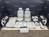 08-10 BMW E64 M6 Convertible Front Rear Door Cards Seat Pair Gray Grey OEM