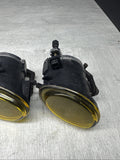 01-06 BMW E46 M3 00-03 E39 M5 Left Right Fog Lights Foglight Non Fluted Yellow