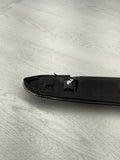 01-06 BMW E46 M3 Convertible Trunk Lid Grip Deck Handle Jet Black *Broken Tabs