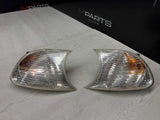 02-06 BMW E46 325 328 M3 Clear Corner Lights Tail Lamps 6919651 6919652 *Notes*