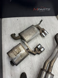 01-06 BMW E46 M3 UUC Corsa Exhaust Section 3 Dual Mid Pipe Midpipe *Dent*