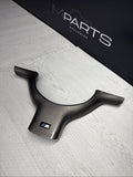 OEM 01-06 BMW E46 M3 Lower Steering Wheel Trim Cover Plate Titan Shadow Grey