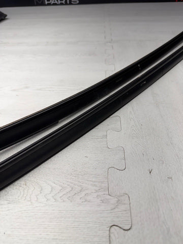 OEM BMW 98-02 Z3 M Z3M COUPE BLACK ROOF TOP DRIP TRIMS MOLDINGS COVERS