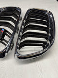 16-21 BMW Genuine F87 M2 2018 Front Kidney Grille Pair L+R OEM 7295522 / 7295521