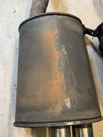 00-02 BMW Z3M Roadster Exhaust Muffler Mufflers OEM Quad Tips