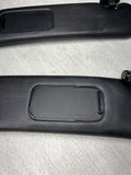 98-02 BMW Z3 M Z3M CONVERTIBLE PANELS SUN VISORS BLACK