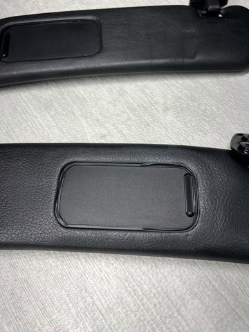 98-02 BMW Z3 M Z3M CONVERTIBLE PANELS SUN VISORS BLACK