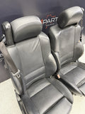 01-06 BMW E46 M3 Convertible Interior Front Non Heated Seats Black