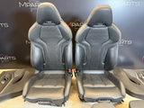 BMW 21-24 G80 M3 Sedan Seats & Panels Black Leather Powered