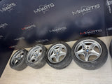 1998-2002 BMW Z3 M Roadster Coupe 17" Staggered Style 40 Road Star Wheel Set OEM