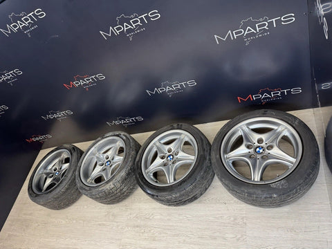 1998-2002 BMW Z3 M Roadster Coupe 17" Staggered Style 40 Road Star Wheel Set OEM