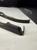 01-06 BMW E46 M3 330Ci Front Right Lower Headlight Trims Black OEM