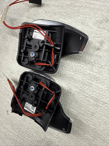 11-13 OEM BMW E90 E92 E88 E82 335i LCI Auto Steering Wheel Paddle Shifter SET
