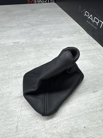 BMW E36 M3 Manual 5 Speed Gear Shift Knob OEM Boot Black Leather