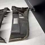 01-06 BMW E46 M3 FRONT BUMPER COVER GUARDS BRACKETS 2695247