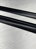 00-06 BMW E46 325 330 M3 COUPE DOOR SILLS BLACK 8239965