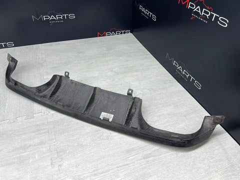 BMW 15-20 F80 F82 F83 M3 M4 OEM REAR BUMPER CARBON DIFFUSER VALANCE 51122350697