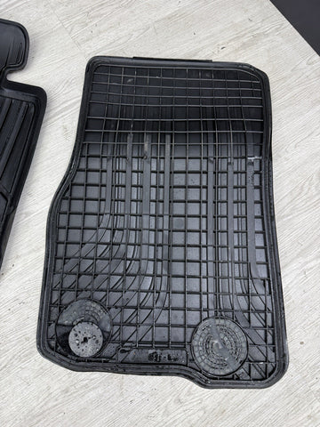 BMW F32 F33 F82 F83 F36 Front All Weather Floor Mats Genuine 51472348155